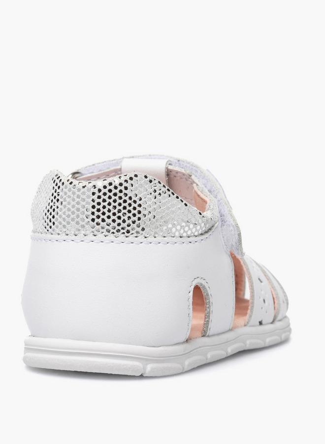 Pablosky Sandals With Hook & Loop Closure, Cutout Design - Image 3